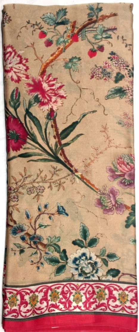 Pure Silk Printed Saree