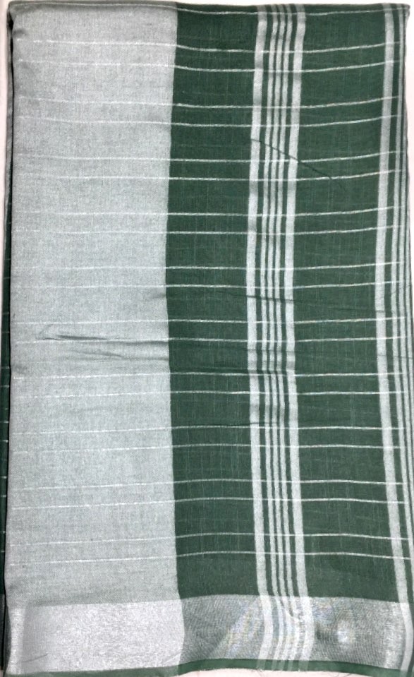 Linen Printed Saree