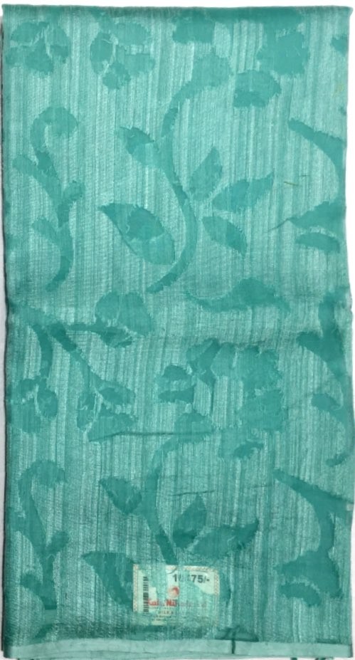 Printed Tussar Silk Saree