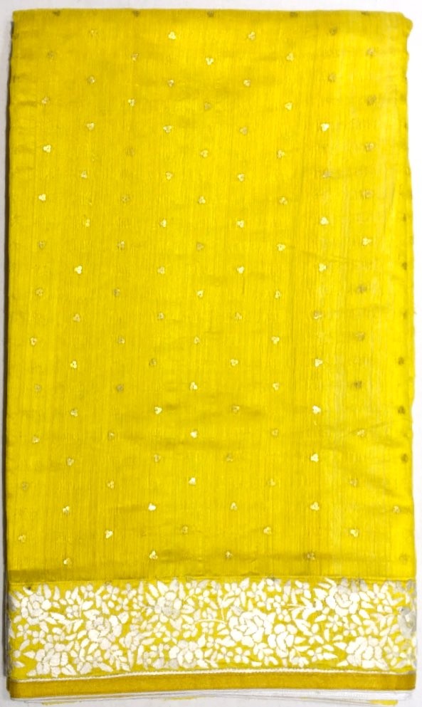 Banarasi Tussar Pure Silk Saree