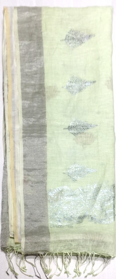 Linen Printed Saree